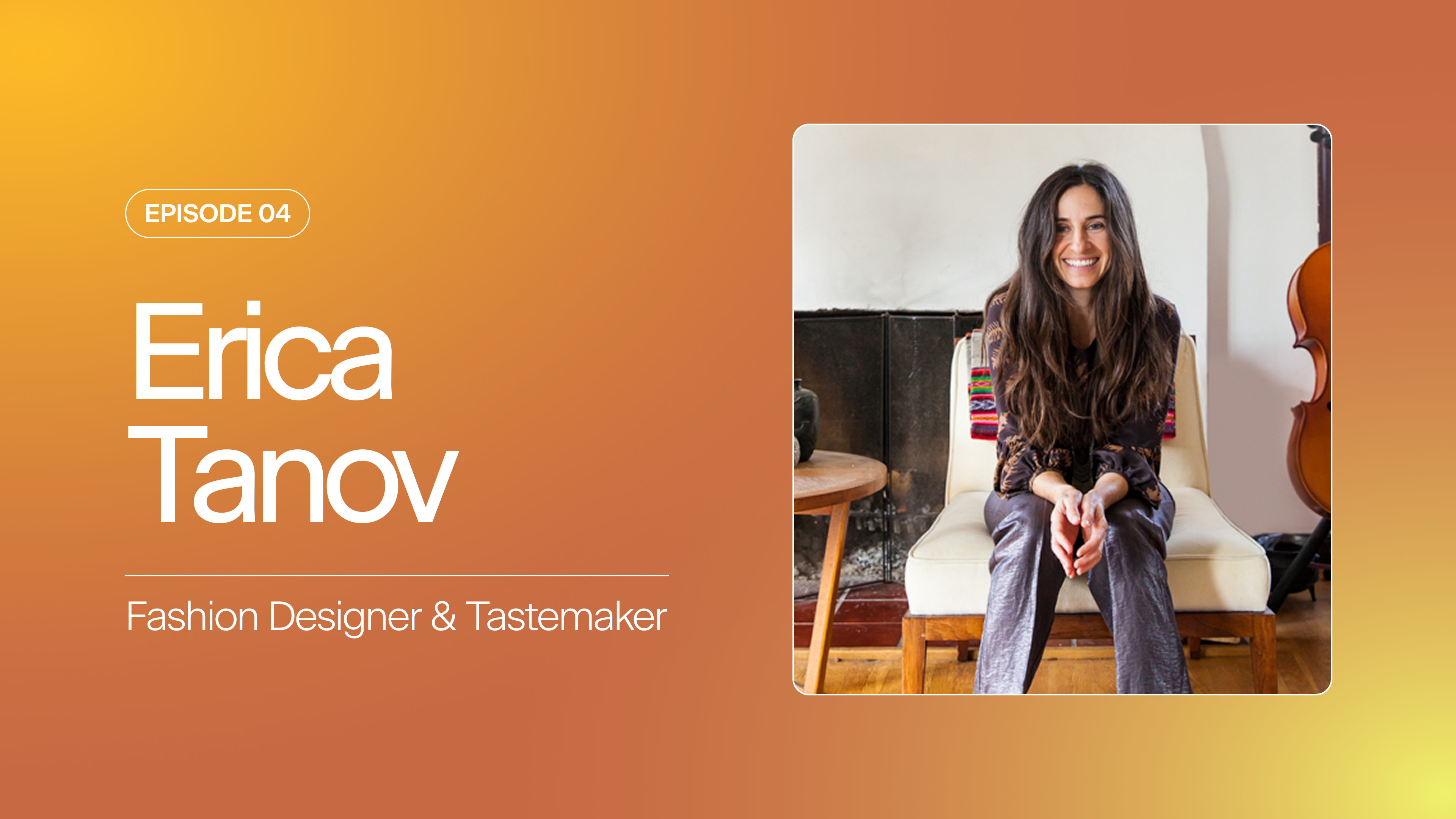 Known for her timeless approach to fashion and interiors, Erica Tanov reveals intuition as a driving force in her work. "For me,” she says, “going with the flow doesn’t mean every decision made from the heart or intuition works out perfectly. But I need to live my life that way—so I’m never left wondering what might have happened if I didn’t.” She offers an invitation: to slow down, to notice, and to find richness in the tactile, the handmade, and the imperfect.