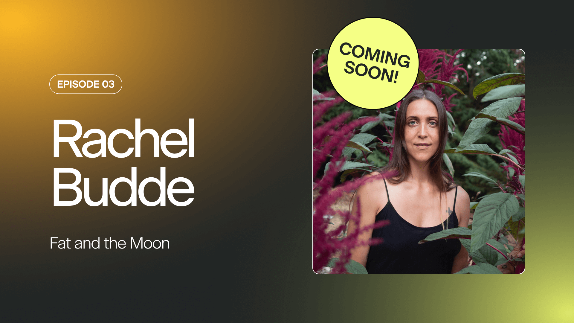Rachel, herbalist and founder of Fat and the Moon explores what it means to build a business rooted in embodied femininity and guided by the wisdom of the natural world. “More than a deodorant,” Rachel shares how her herbal body care formulations can serve as portals that reconnect us to our bodies, and the plants around us. By intentionally navigating the often tense intersections of creativity and productivity, time and rest, she offers a more spacious, intuitive approach to startups and leadership—one that centers community, collaboration, and plants as both teachers and muse.