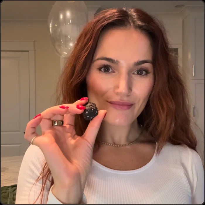 Woman enjoying a Daily Bite